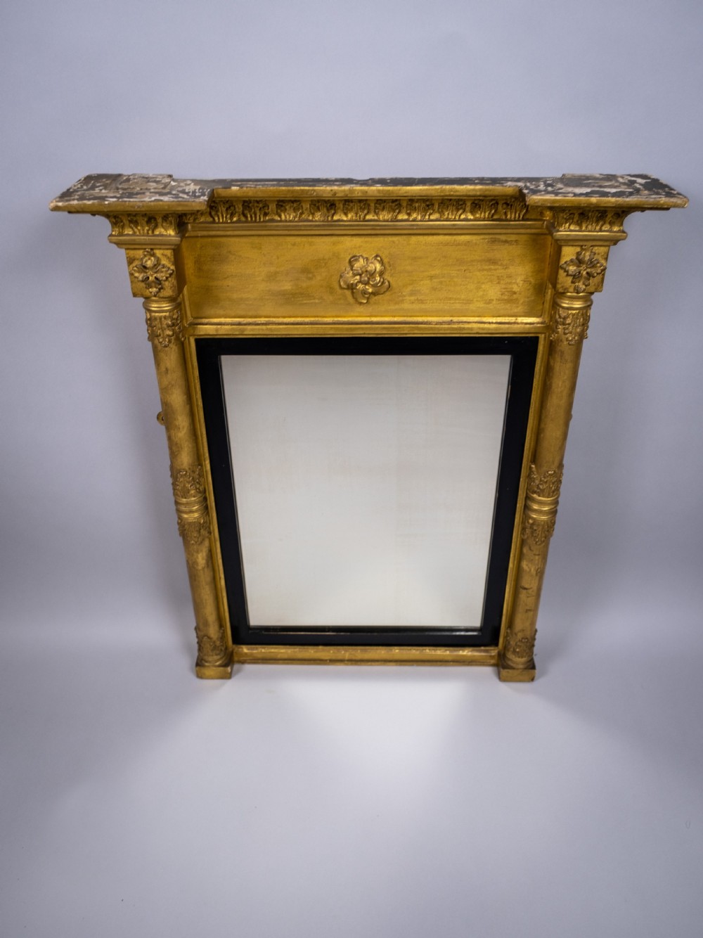 Regency Giltwood Pier Mirror With Harrogate Label, c.1810 View II