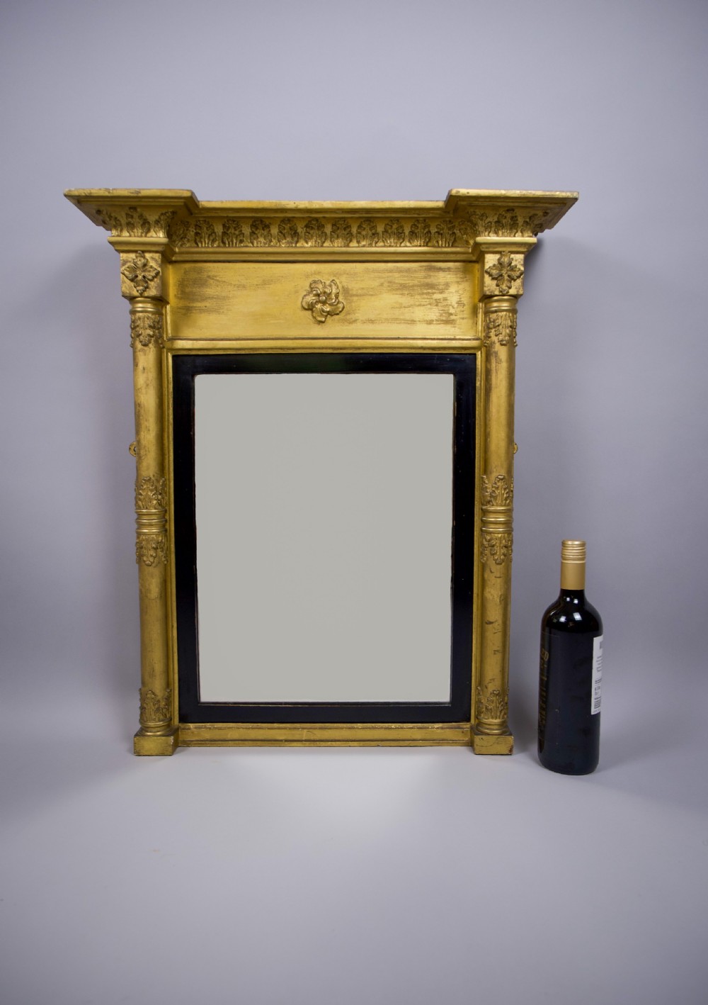Regency Giltwood Pier Mirror With Harrogate Label, c.1810 View IV