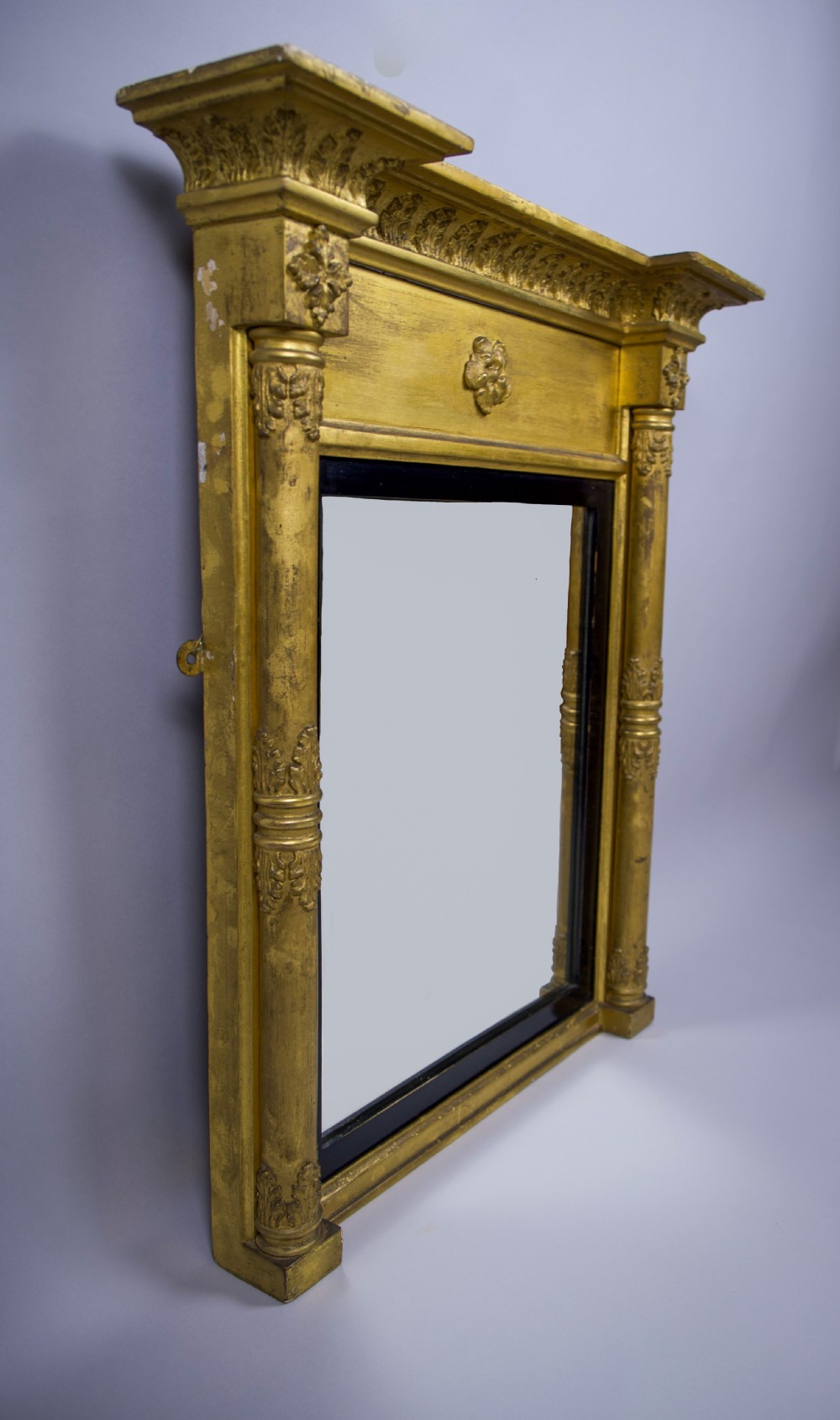 Regency Giltwood Pier Mirror With Harrogate Label, c.1810 View VI