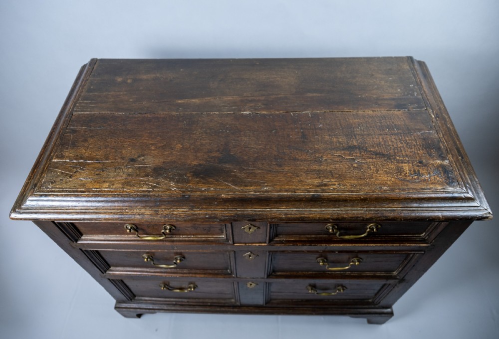 17th Century William & Mary Oak Chest Of Drawers, c.1690 View IV