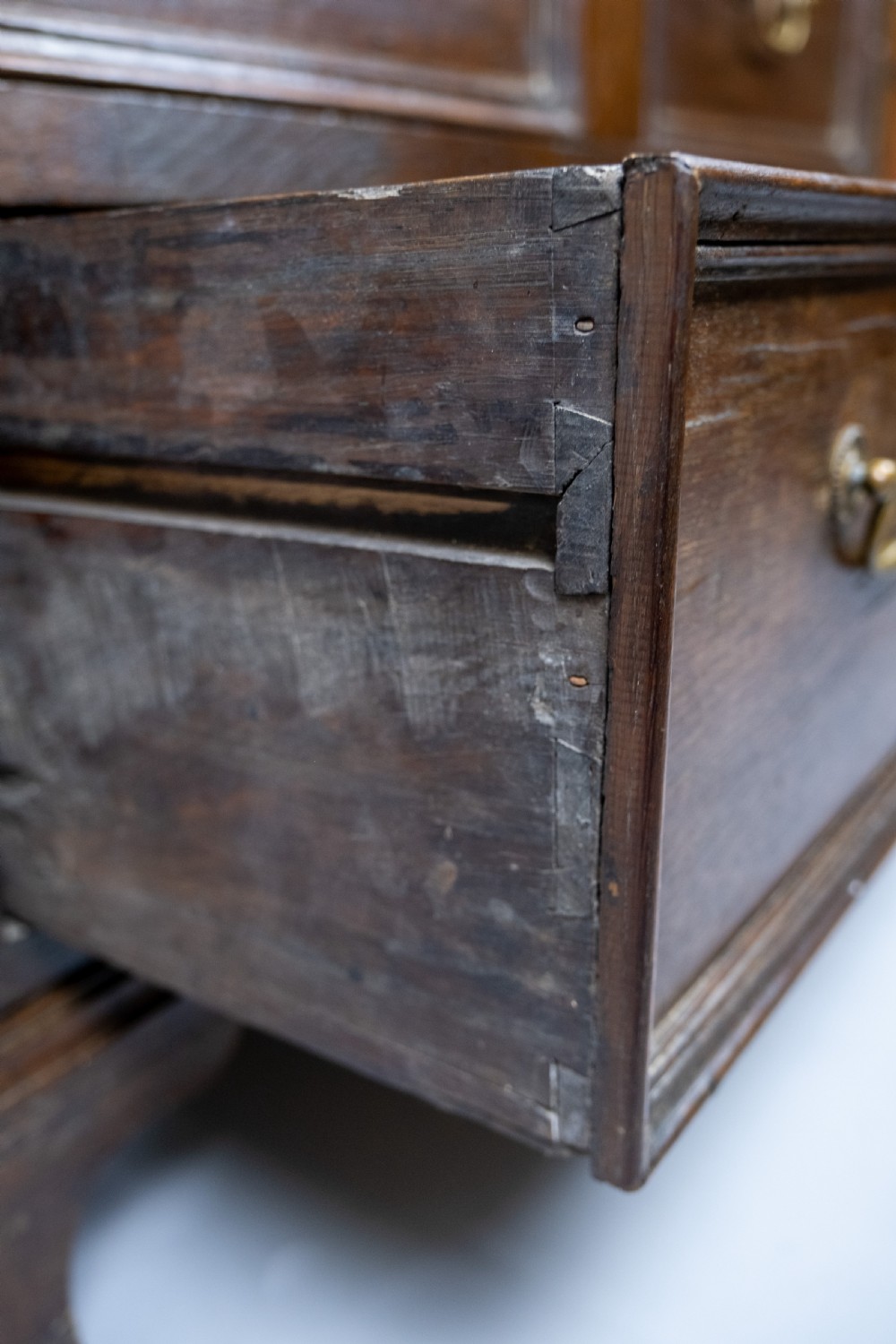 17th Century William & Mary Oak Chest Of Drawers, c.1690 View VIII