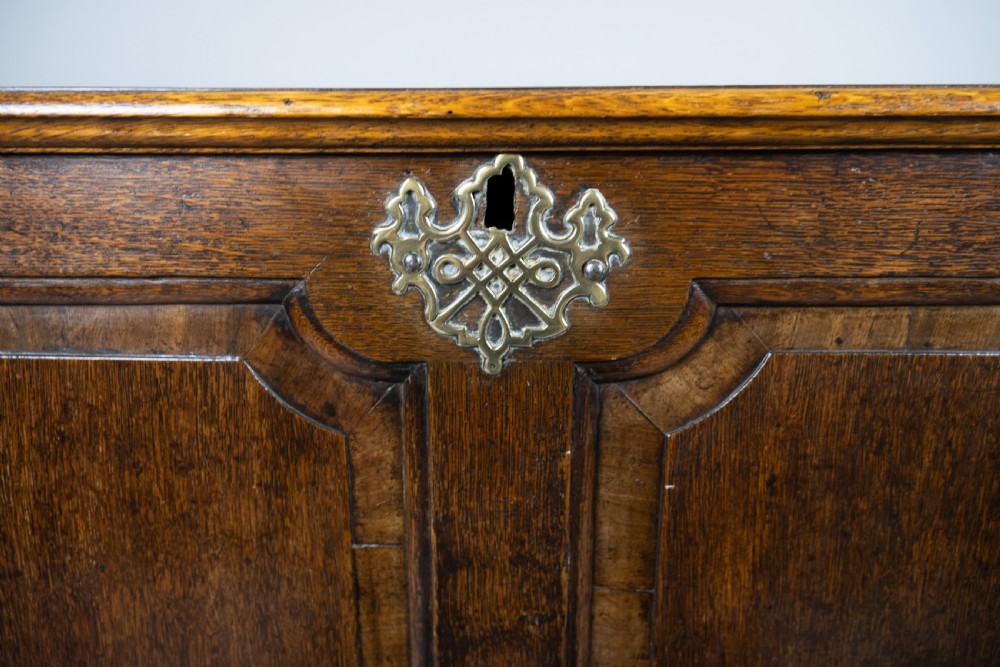 Large 18th Century Georgian Oak Mule Chest  View VIII