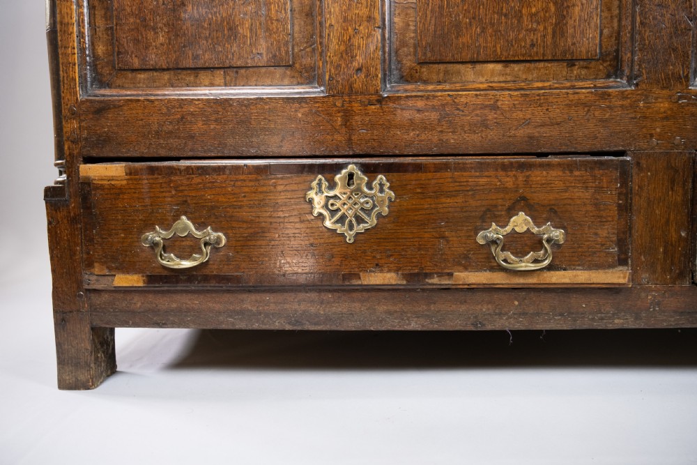 Large 18th Century Georgian Oak Mule Chest  View IX