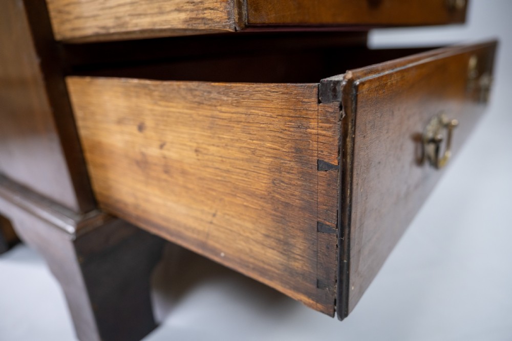 Rare Small 18th Century Mahogany Bureau, c.1760 View VII