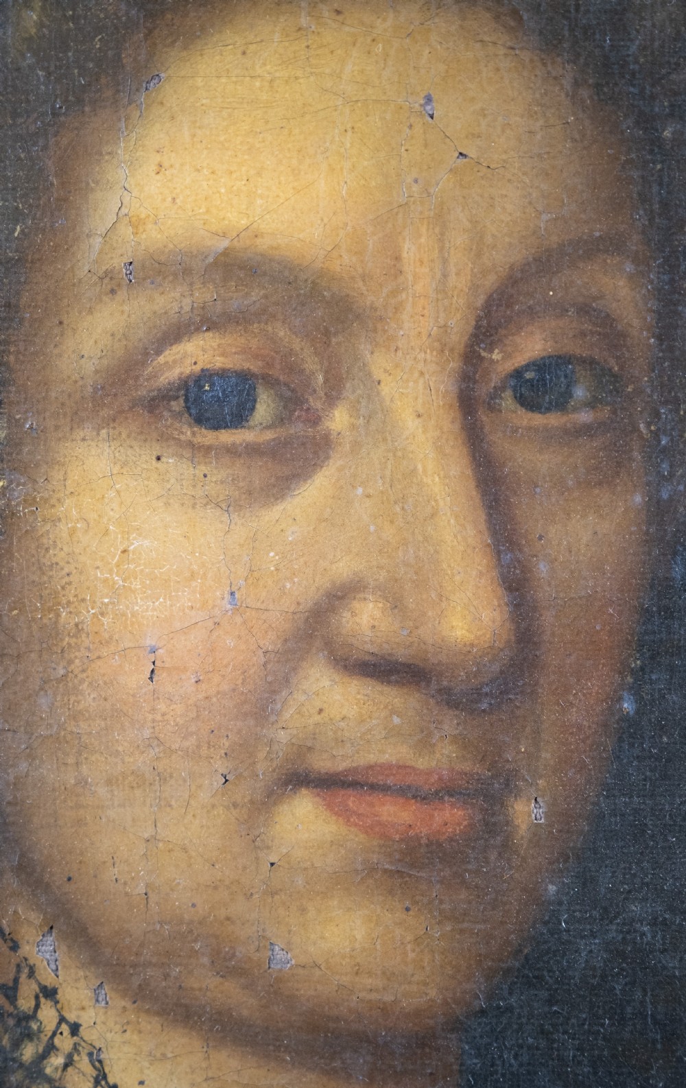 Large 17th Century French School Portrait, Likely Anne of Austria Queen Of France. View V