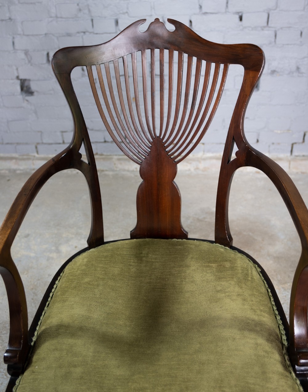 19th Century Mahogany Art Nouveau Chair In The Manner of J. Shoolbred, c.1880 View VI