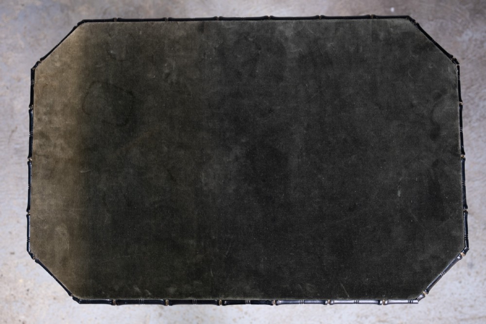 William Whiteley, London, Ebonised & Gilt Faux Bamboo Folding Table, c.1880 View VIII