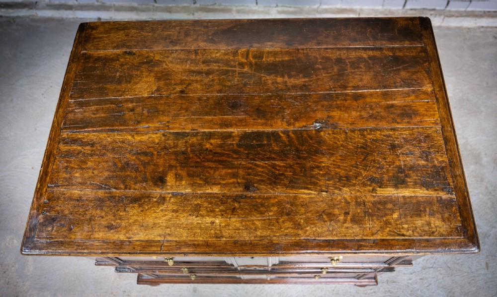 Charles II English Oak Chest Of Drawers, c.1680. View V