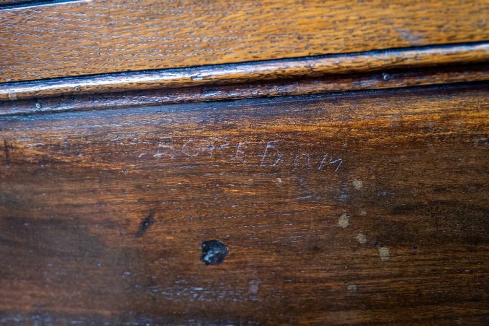 Charles II English Oak Chest Of Drawers, c.1680. View VII
