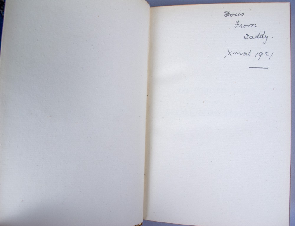 1919 The Works Of Alfred Lord Tennyson In One Volume. Fine Binding. View IX