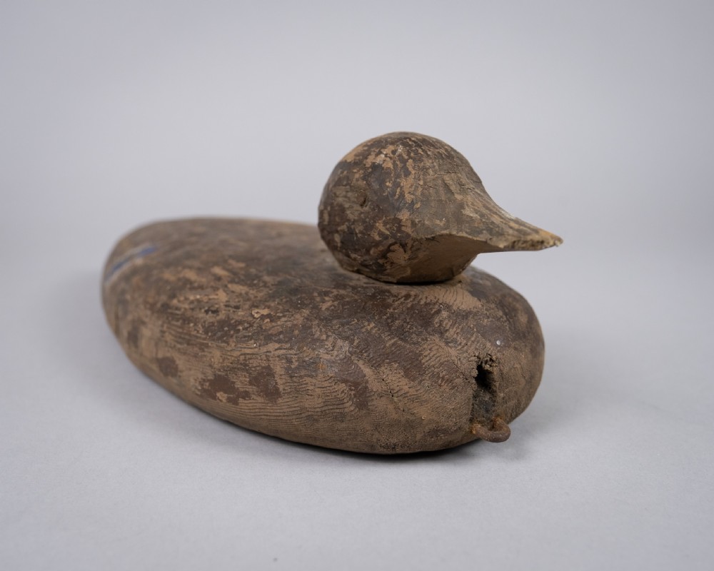 Pair of 19th Century Wooden Painted Decoy Ducks View VII