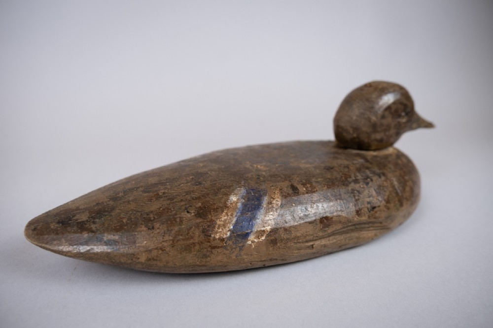 Pair of 19th Century Wooden Painted Decoy Ducks View X