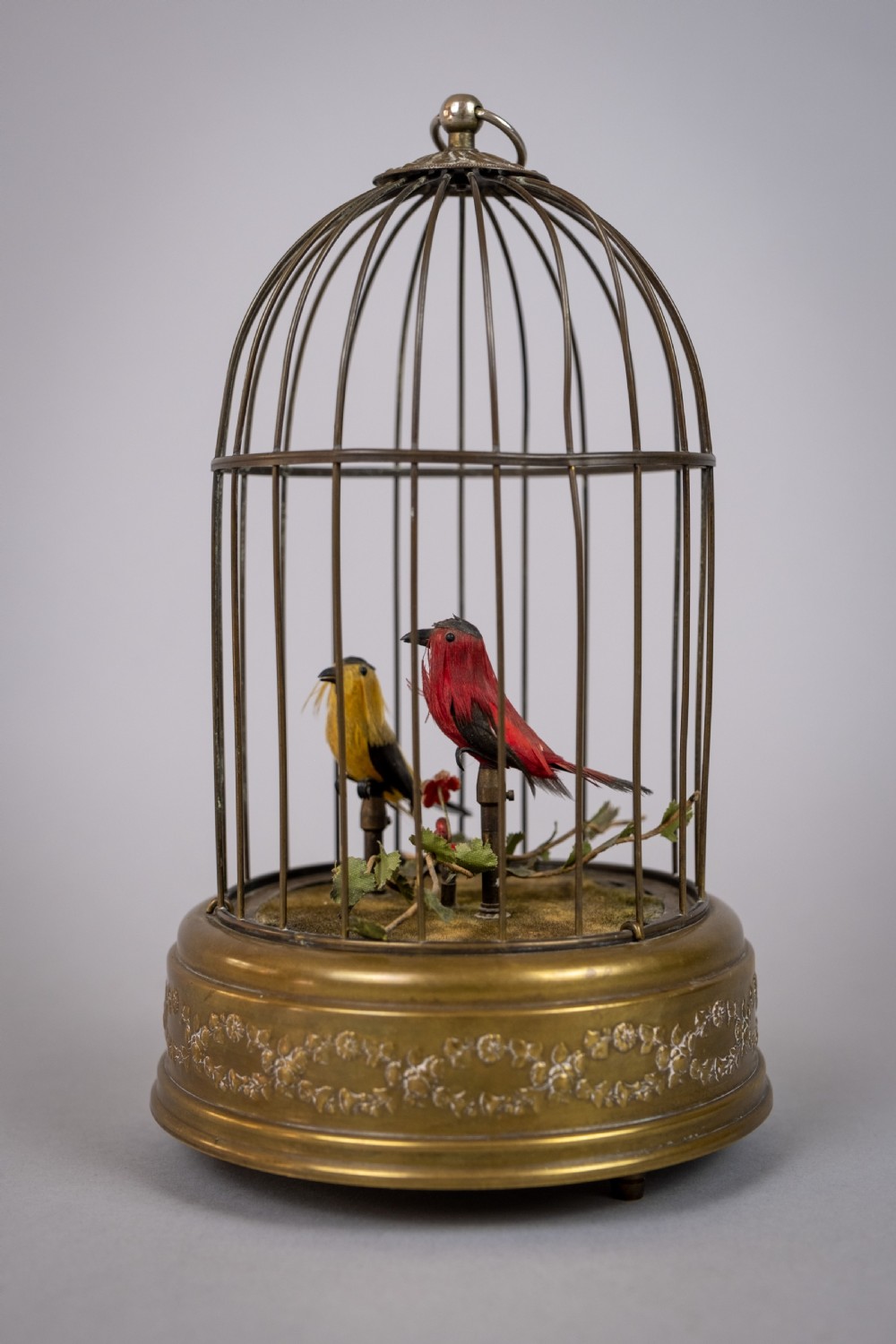 Early 20th Century Swiss Singing Bird Automaton by Reuge Music, Sainte-Croix.
