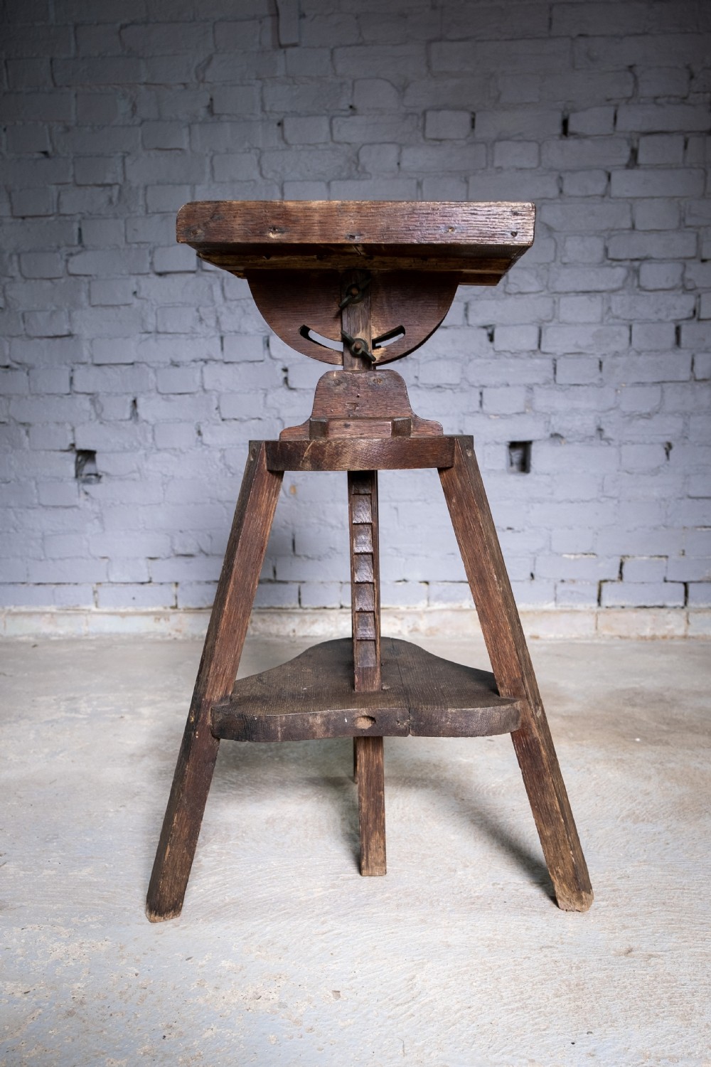 Early 20th Century Adjustable & Tilting Sculpture Stand. View IX