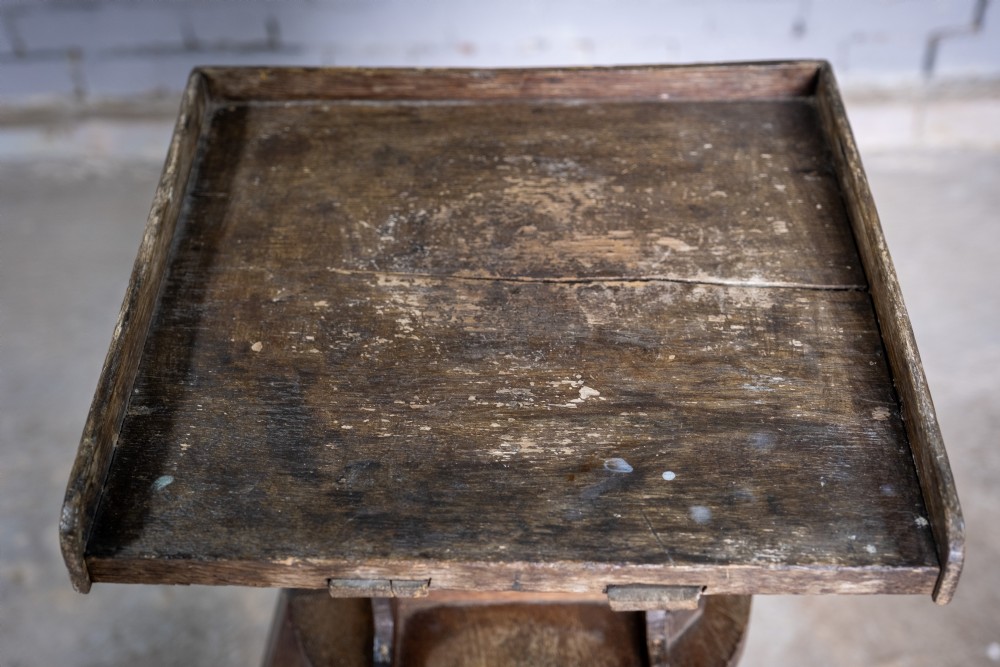 Early 20th Century Adjustable & Tilting Sculpture Stand. View XVIII