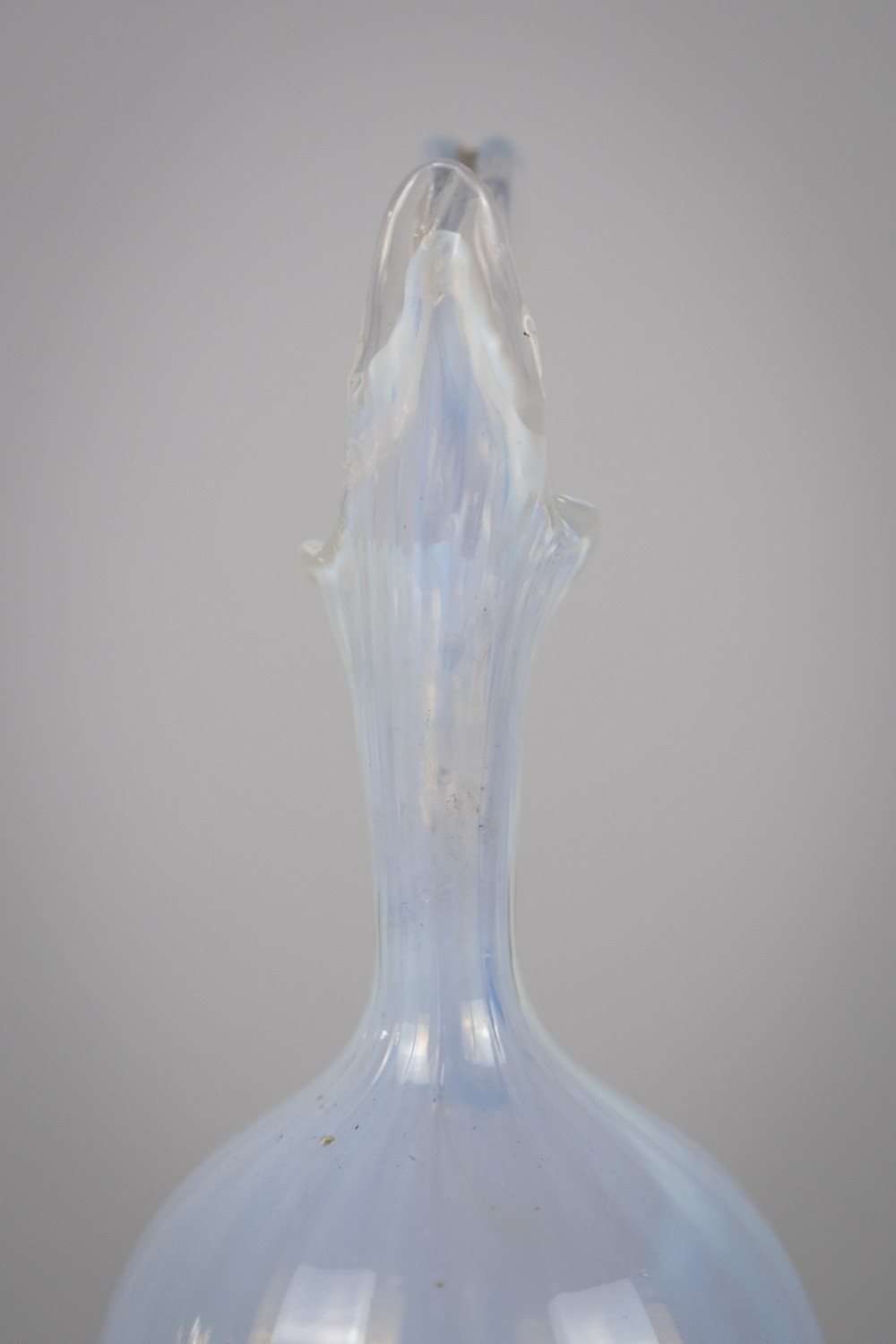 Venetian Revivalist Hand Blown Opalescent Glass Ewer, c.1890 View VIII