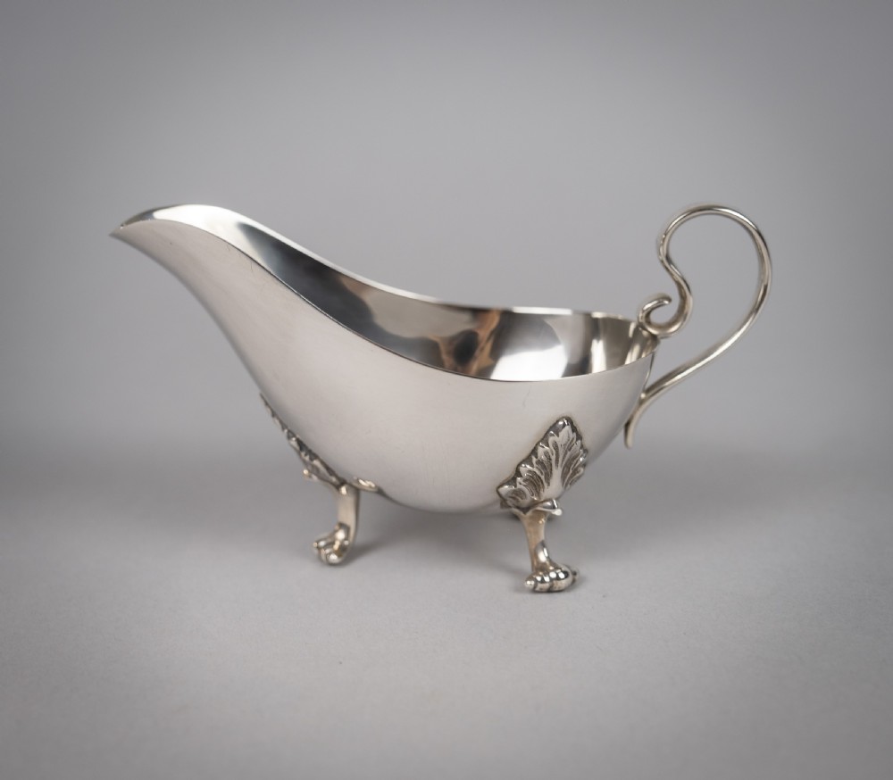 James Dixon & Sons Sterling Silver Sauce Boat - Sheffield, 1935.