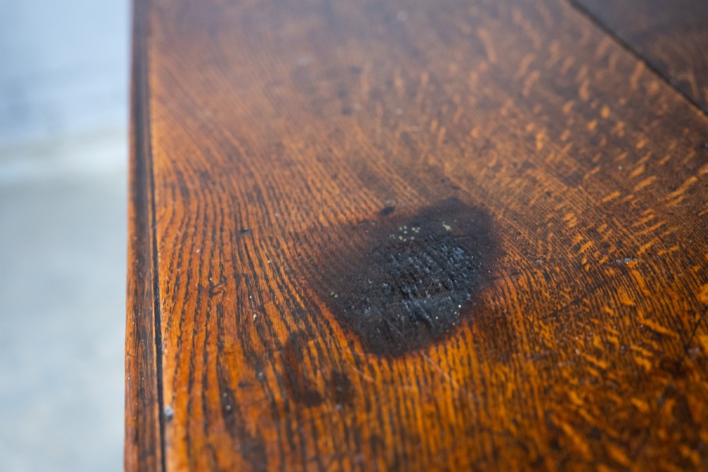 18th Century & Later Geometric Oak Chest Of Drawers. View XI