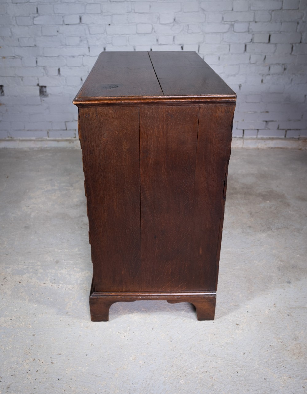18th Century & Later Geometric Oak Chest Of Drawers. View XVIII