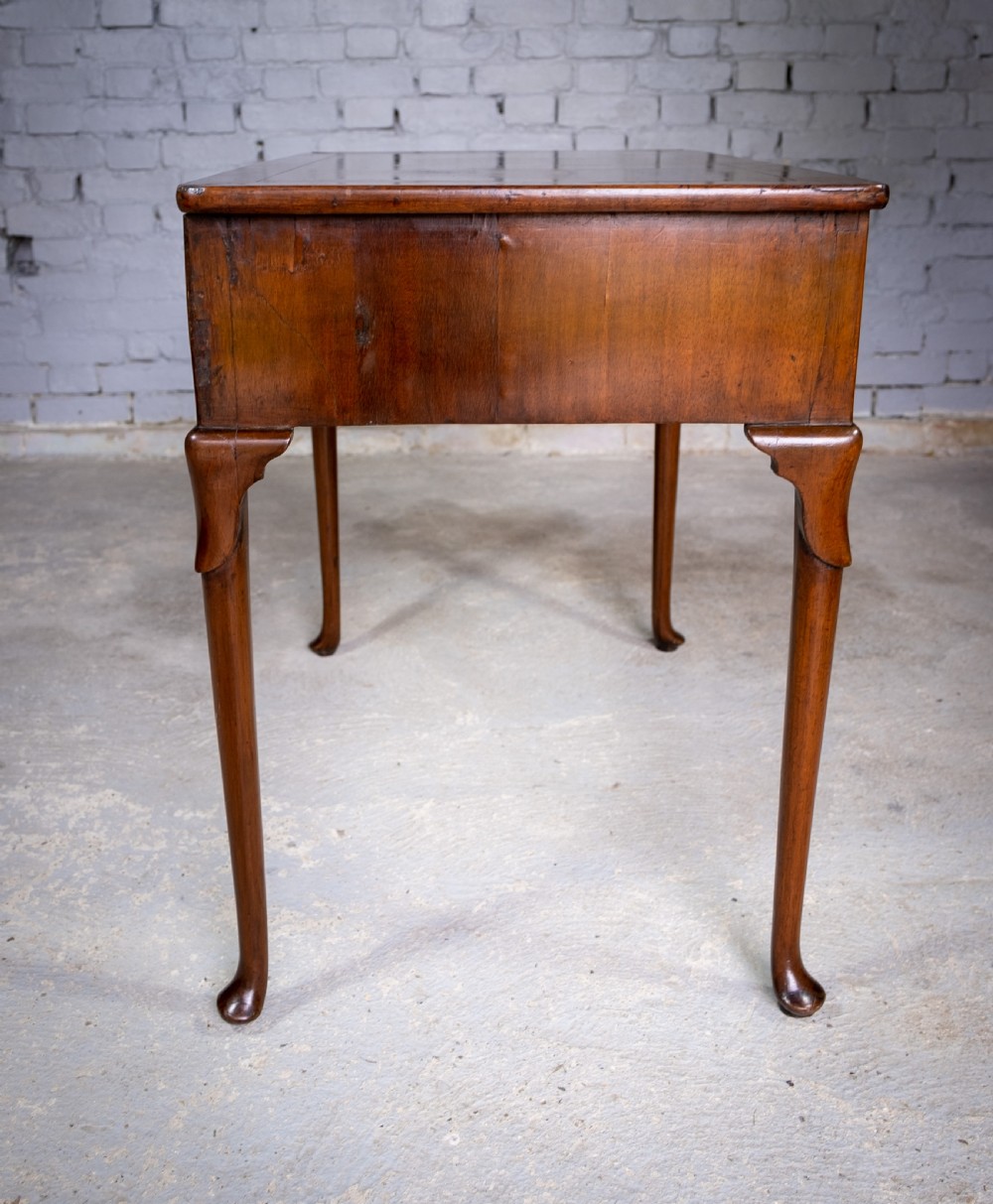 Fine George III Mahogany Single Drawer Side Table. View X