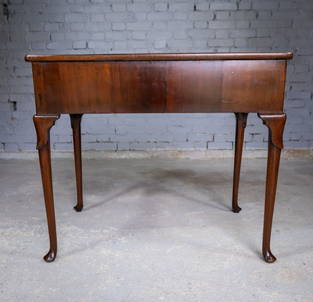 Fine George III Mahogany Single Drawer Side Table. View XI