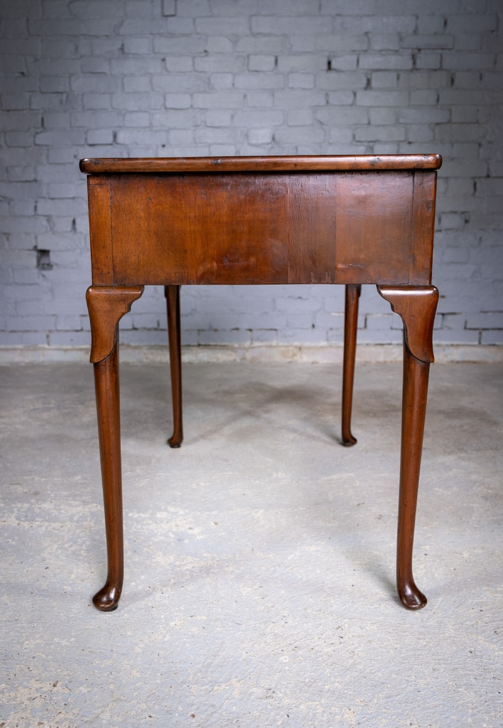 Fine George III Mahogany Single Drawer Side Table. View XIII