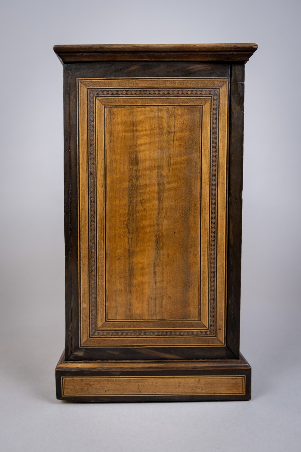 19th Century Inlaid Mahogany Drop Front Stationary Box, c.1880. View XIII