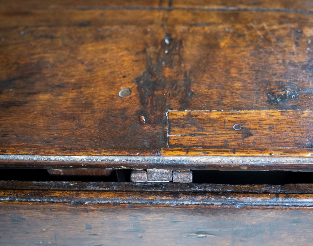 Charles II 17th Century Oak Gate Leg Table. View VIII