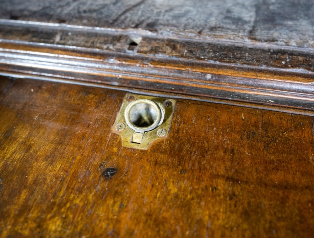 George II Walnut Featherbanded Secretaire c.1740-1760. View VII