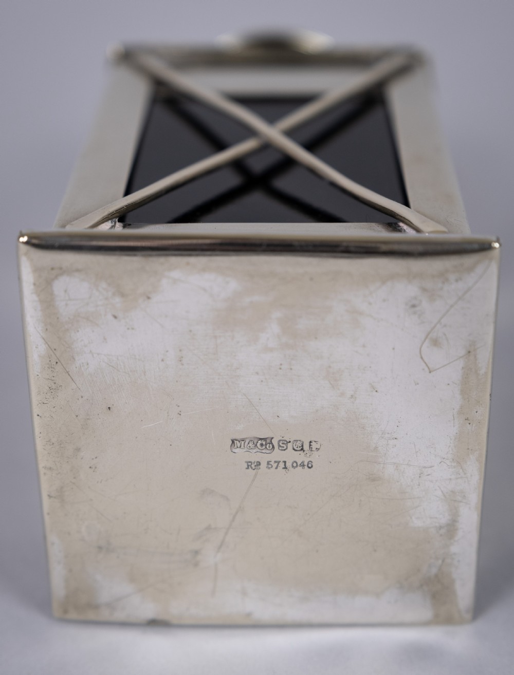 Novelty Silver Plate Lantern Decanter by Marples & Co, c.1910 View XI
