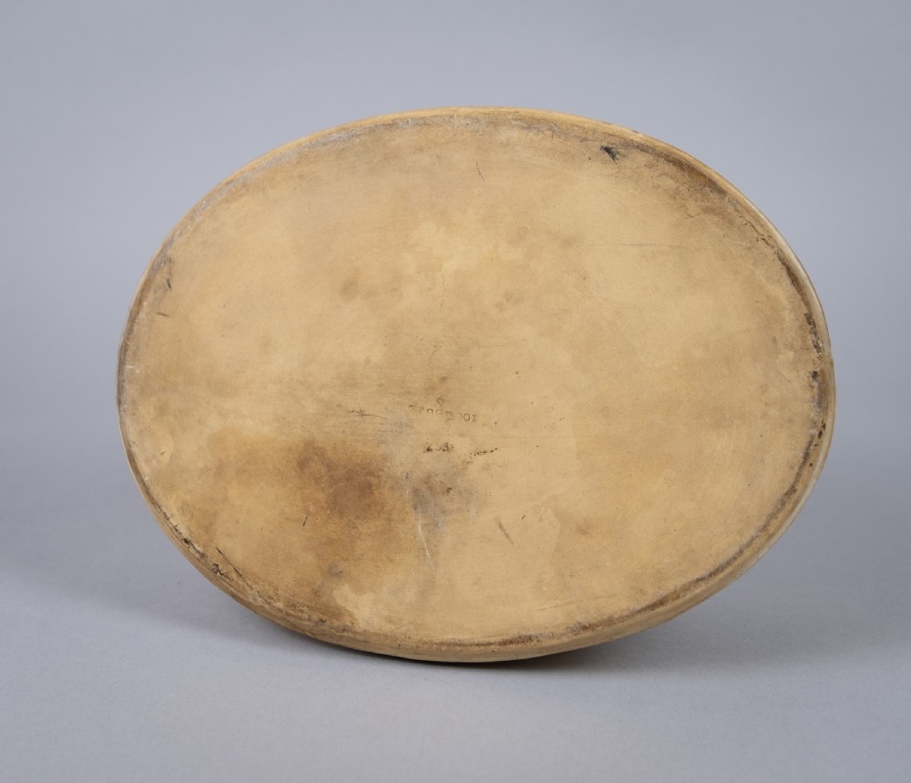 Large 19th Century Wedgwood Caneware Game Pie Dish, c.1860. View XII