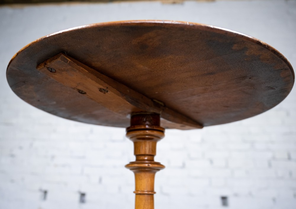 Burr Walnut Marquetry 'George & Dragon' Wine Table, c.1870. View IV