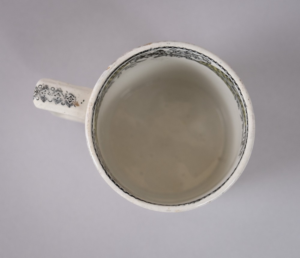 Scarce Victorian Farmers Arms Mug by Wood & Hulme, c.1885. View VIII