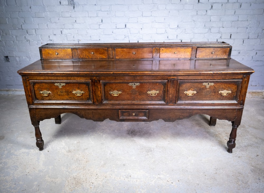 Early 18th Century Joined Oak Dresser, c.1720. View III