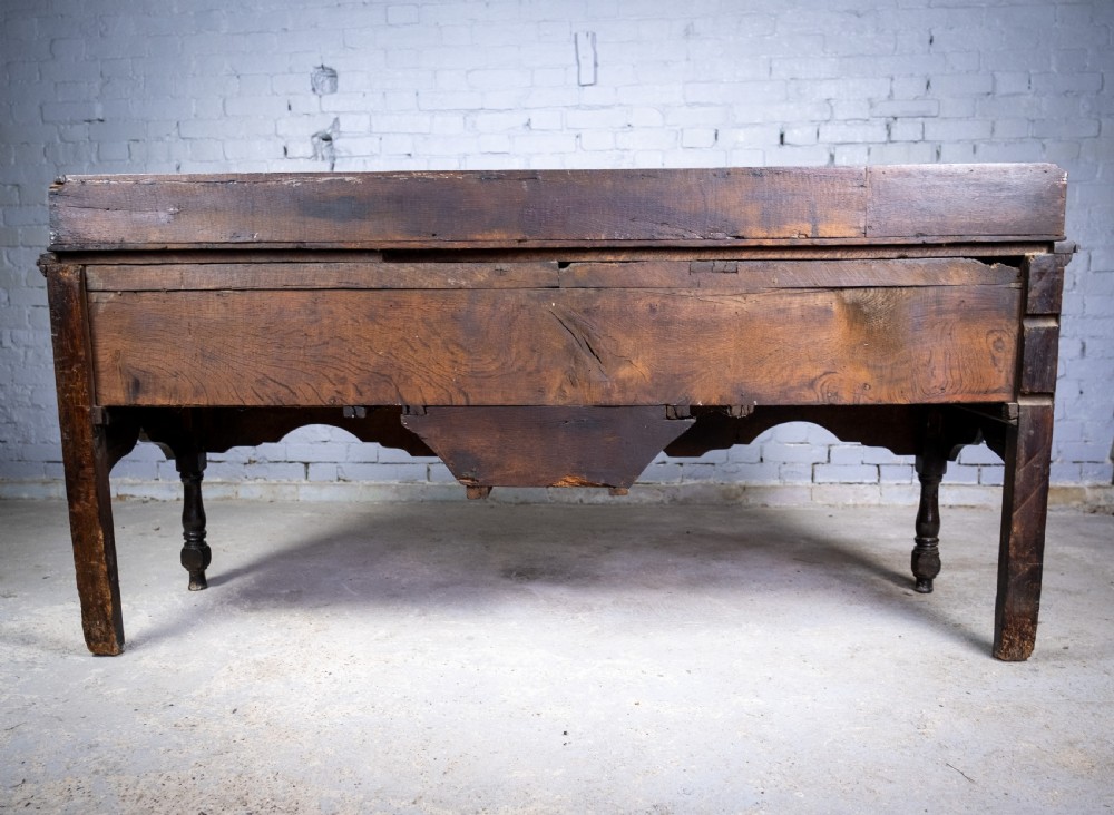 Early 18th Century Joined Oak Dresser, c.1720. View XIII