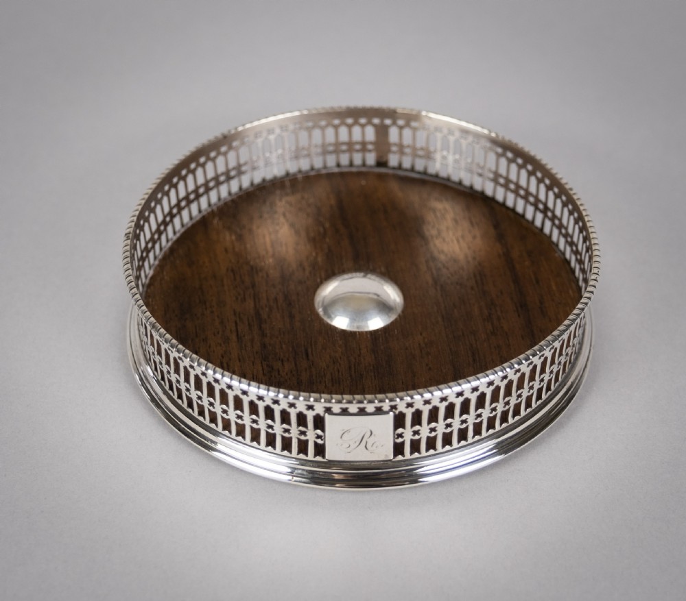 George III Sterling Silver Wine Coaster View VII