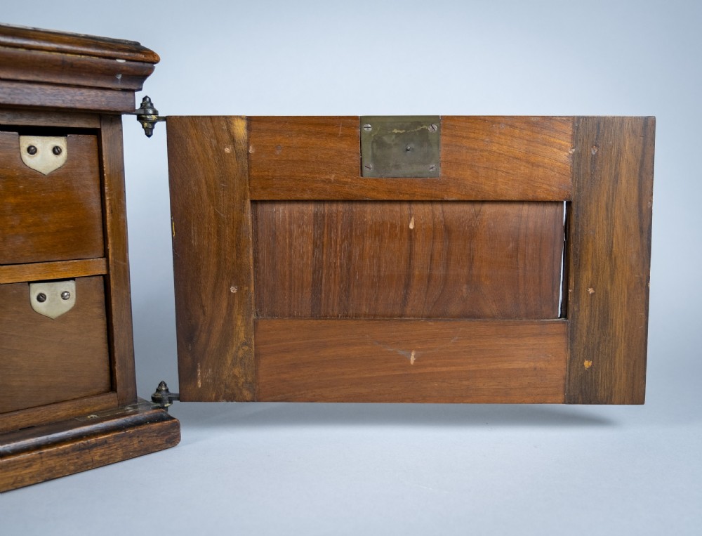 Amberg Patent Double Filing Cabinet With Key, c.1900 View II