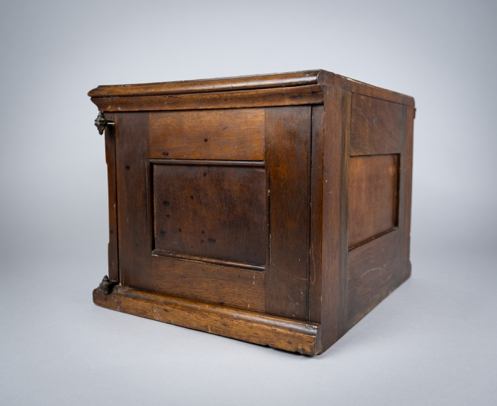 Amberg Patent Double Filing Cabinet With Key, c.1900 View IX