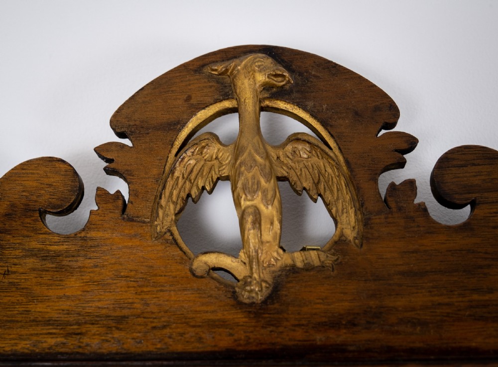 Large George III Mahogany Fretwork & Gilt Mirror, c.1800 View V