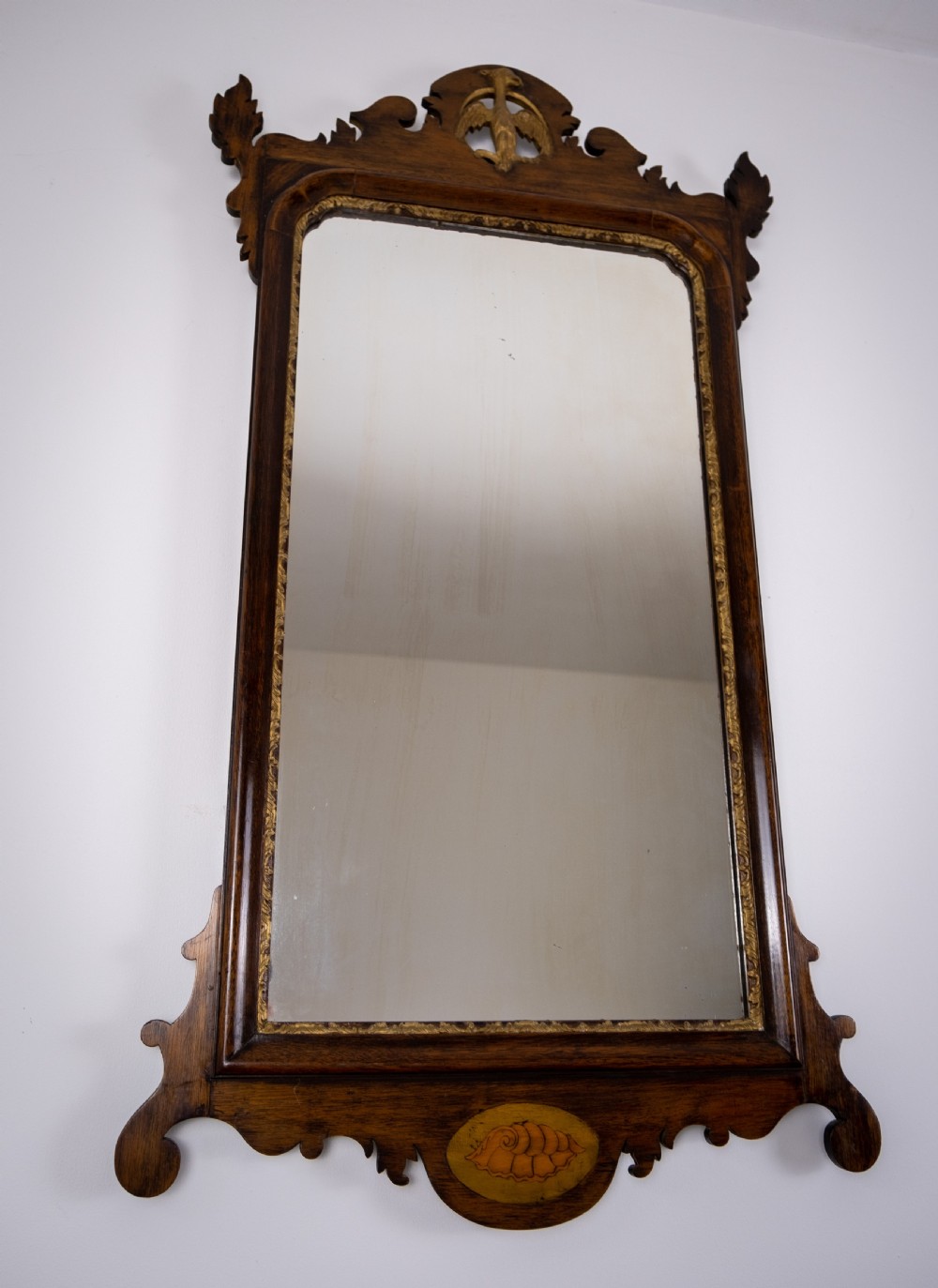 Large George III Mahogany Fretwork & Gilt Mirror, c.1800 View VIII