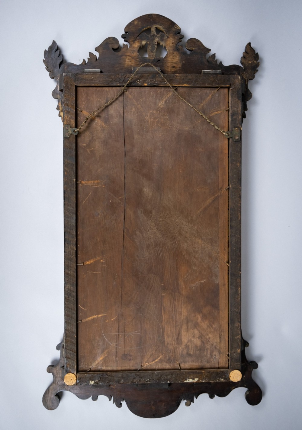 Large George III Mahogany Fretwork & Gilt Mirror, c.1800 View X