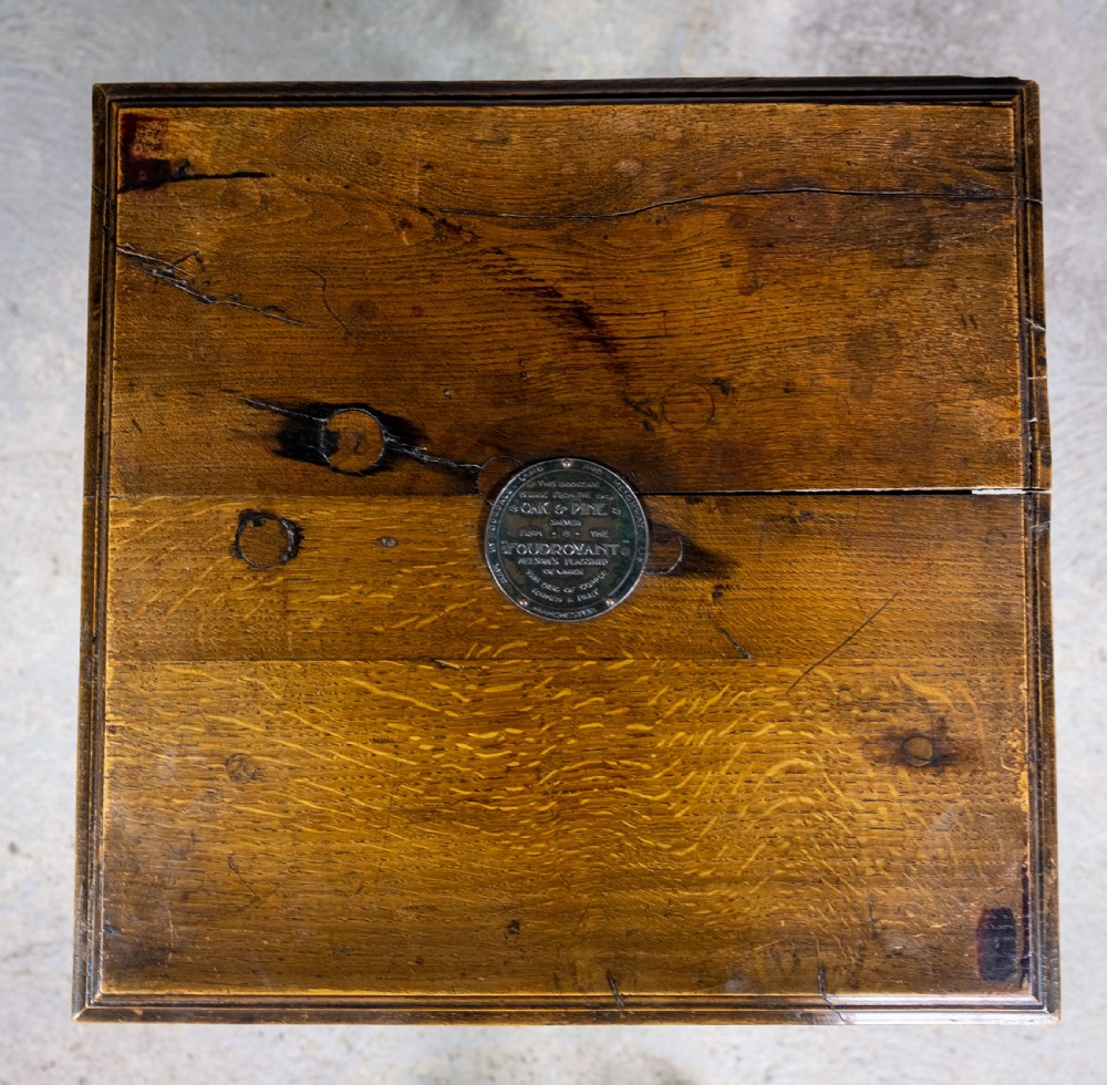 Revolving Bookcase Made From Nelson's Flagship 'Foudroyant', by Goodall, Lamb & Heighway. View V