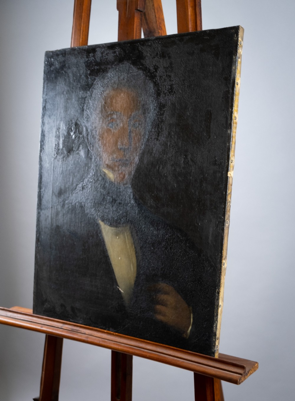 19th Century Portrait Of Sir John Montefiore. Oil On Canvas. English School. View VI