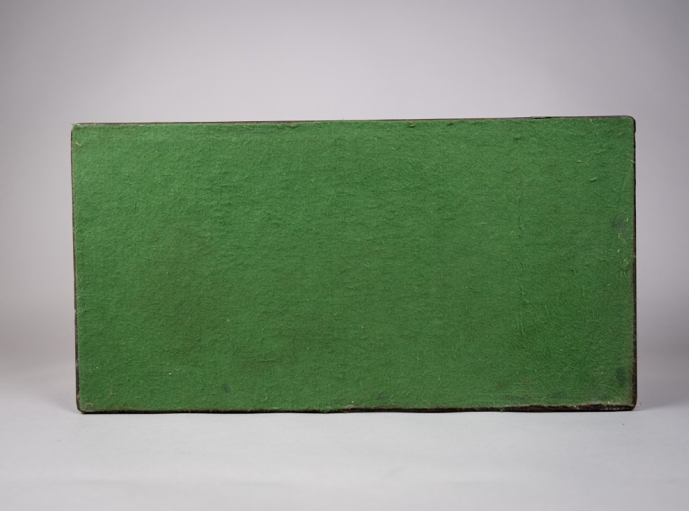 Large Georgian Rosewood Campaign Writing Slope. View XVII