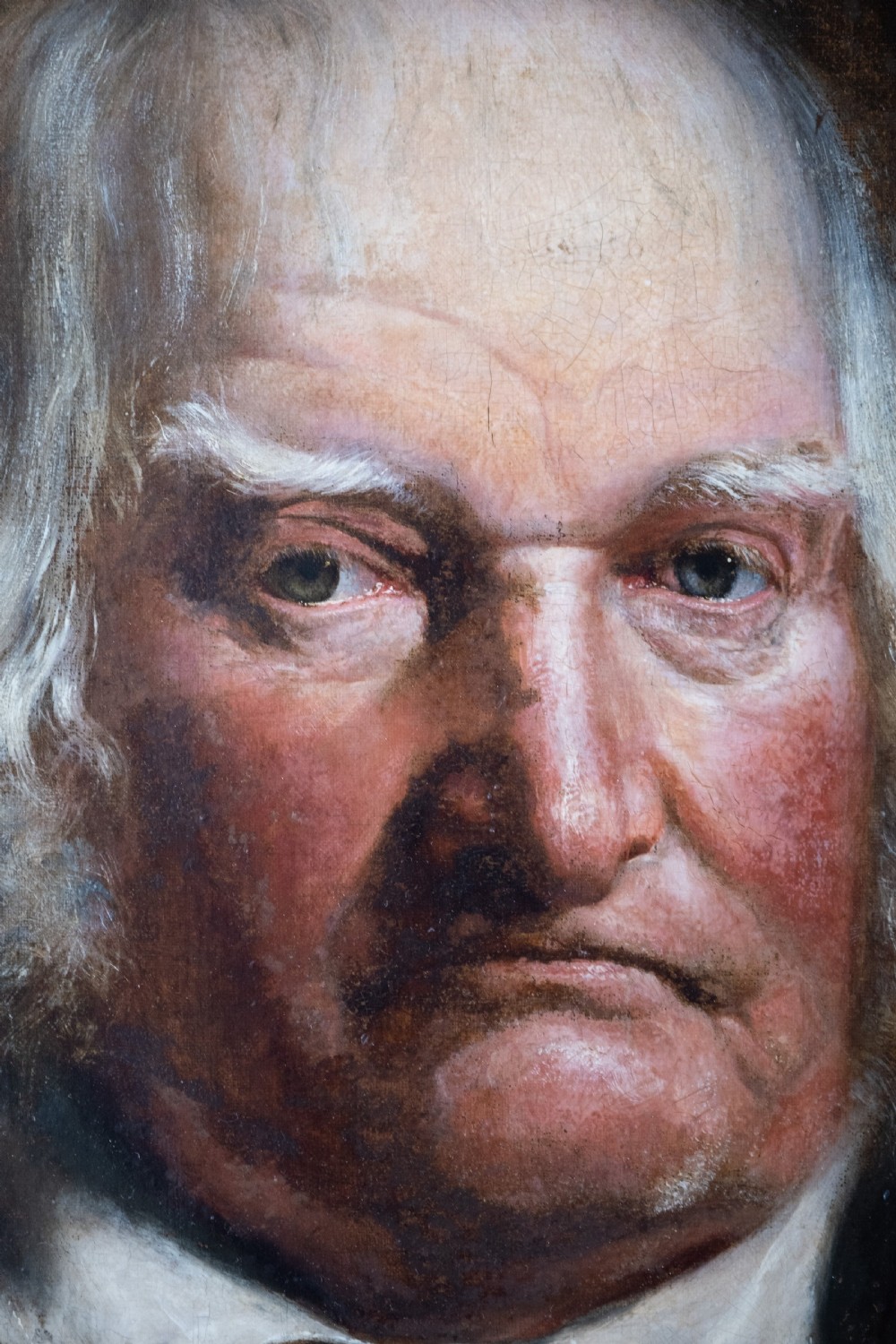 Circle of John Linnell (1792-1882) - Portrait Of A Gentleman. Oil On Canvas. View III