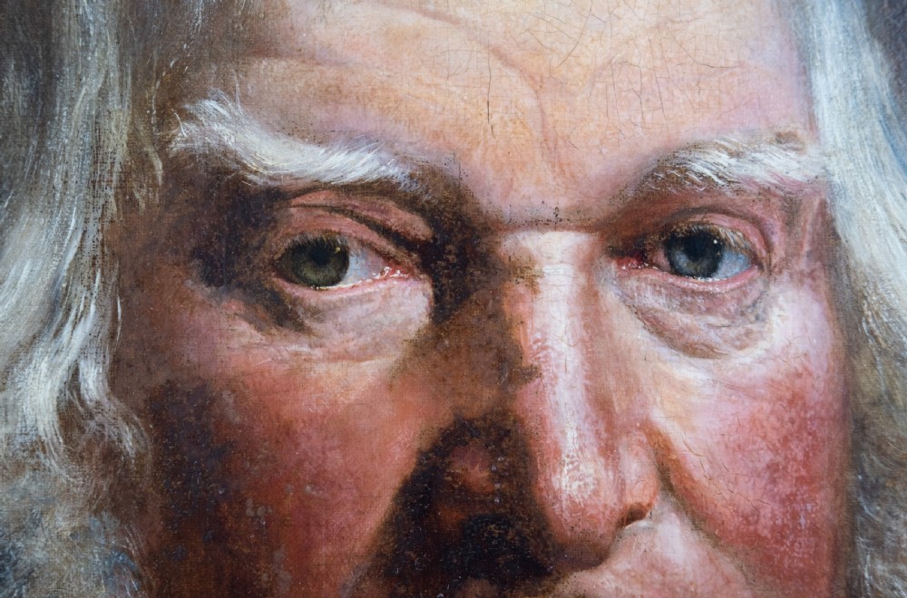 Circle of John Linnell (1792-1882) - Portrait Of A Gentleman. Oil On Canvas. View V
