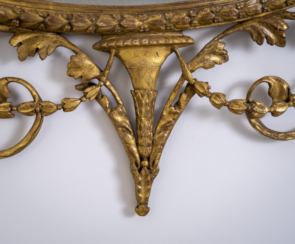 Neo-Classical Oval Gilt Sphynx Mirror (Royal Provenance) View V