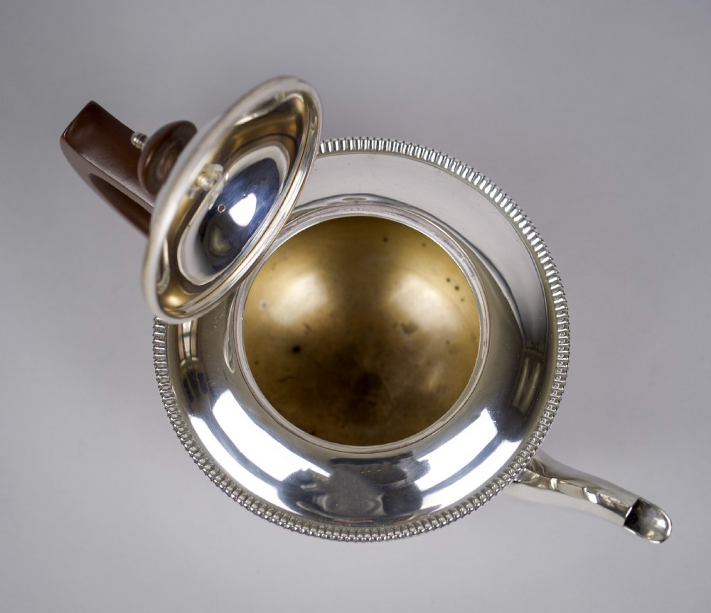 Sterling Silver Teapot & Set by Mappin & Webb, Sheffield, 1931. View VII