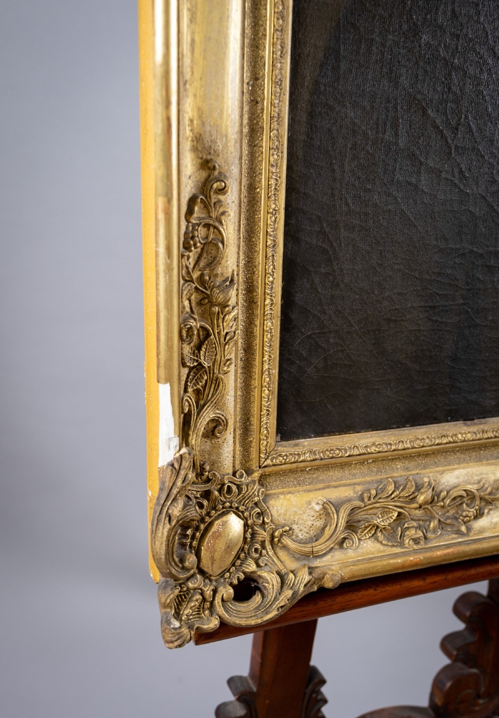 Large 19th Century Portrait Of A Gentleman. European School. Oil On Canvas. View X
