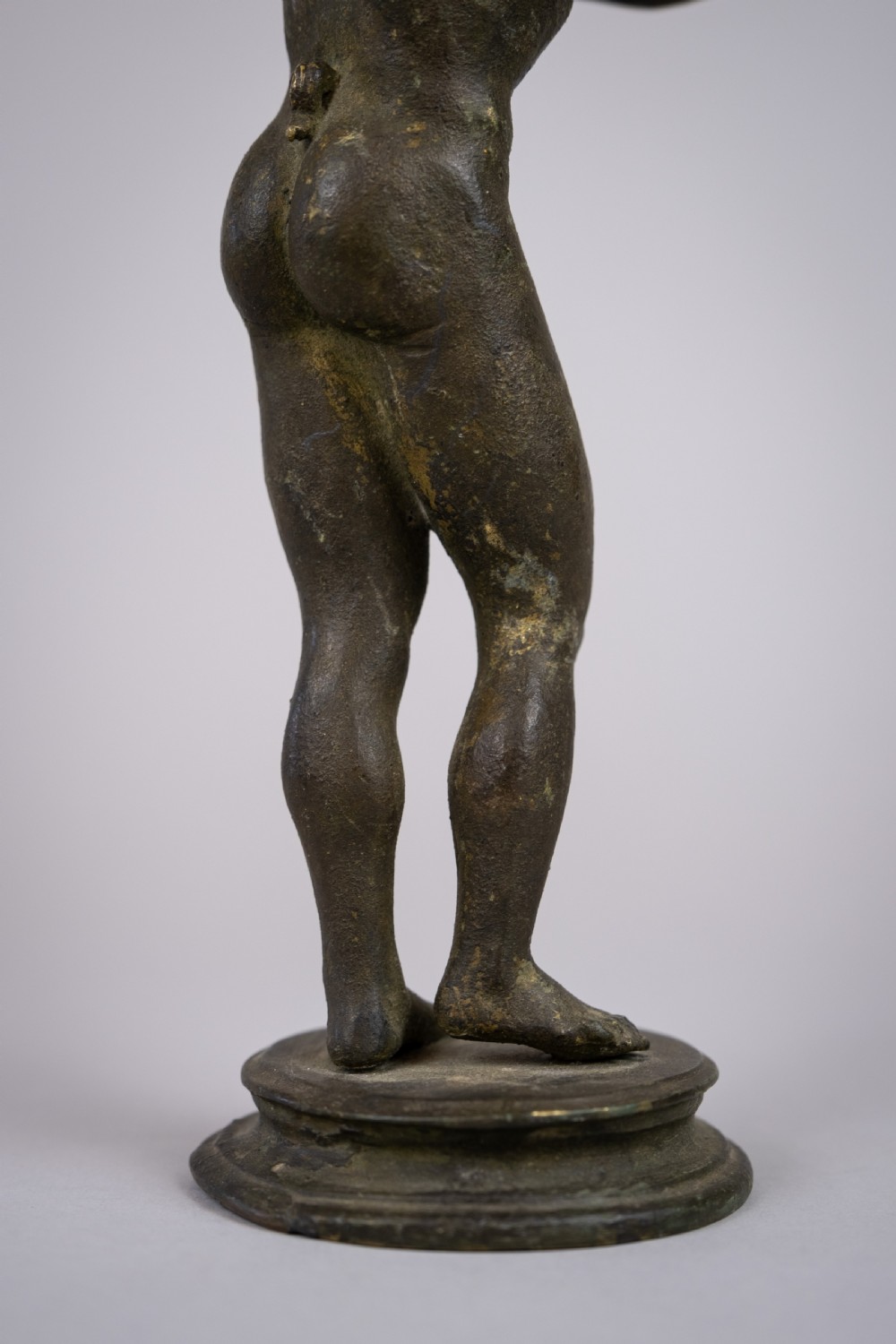 18th Century Grand Tour Bronze 'Pan' Greek God Statue View VI